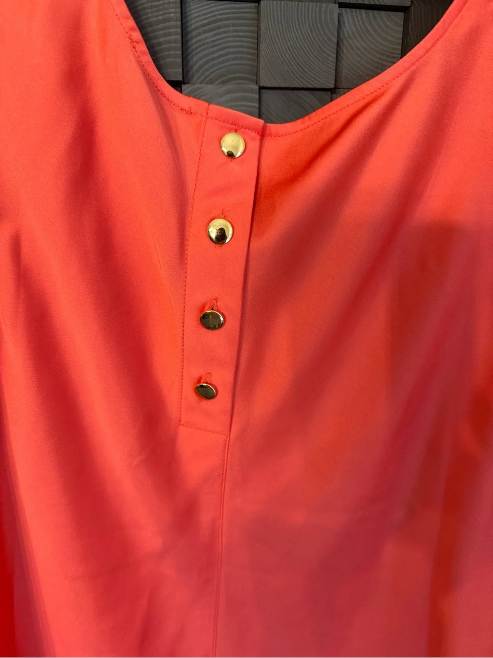 J. Crew Coral Scoop Neck Sleeveless Tank
